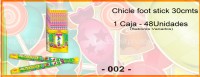  CHICLE SUITY FOOT STICK 30 CTMS